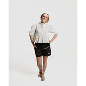 Peplum Blouse - White