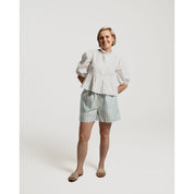 Peplum Blouse - White