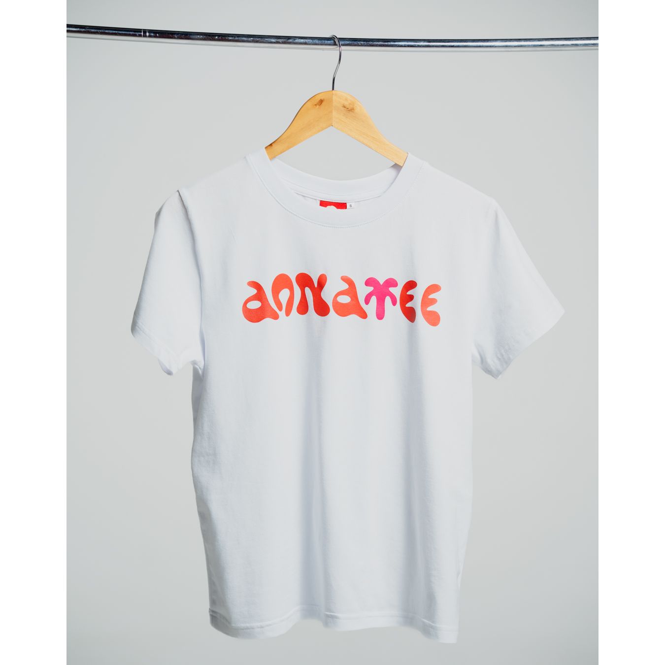 Palm Tee - Pink and Red