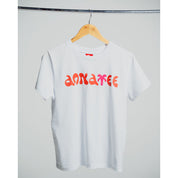 Palm Tee - Pink and Red