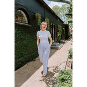 Striped Summer Pants - Blue, White and Red