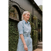 Cotton Poplin Shirt - Light Blue